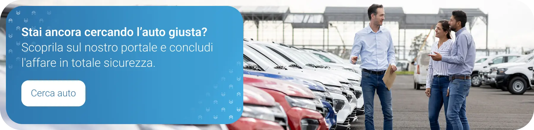 Cerca l'auto giuta
